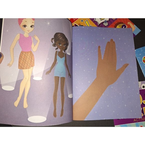 Lot Of 4 Colorful Sticker Fun Activity Books For Kids Learning - Picture 7 of 10